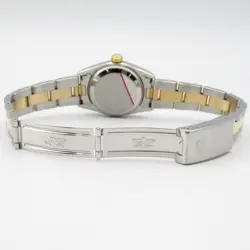 ROLEX Oyster Perpetual K series Wrist Watch 76183 Automatic 18KYG SS Used Women