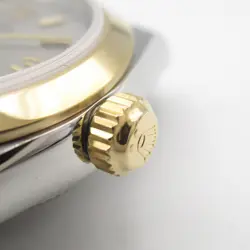 ROLEX Oyster Perpetual K series Wrist Watch 76183 Automatic 18KYG SS Used Women