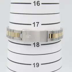 ROLEX Oyster Perpetual K series Wrist Watch 76183 Automatic 18KYG SS Used Women