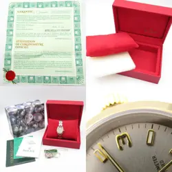 ROLEX Oyster Perpetual K series Wrist Watch 76183 Automatic 18KYG SS Used Women