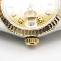 ROLEX Datejust R number Wrist Watch 69173G Automatic 18KYG SS Used Women