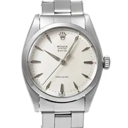 USED ROLEX OYSTER 6426 SILVER MANUAL CASE: 34MM×34MM MEN'S WATCH #10201