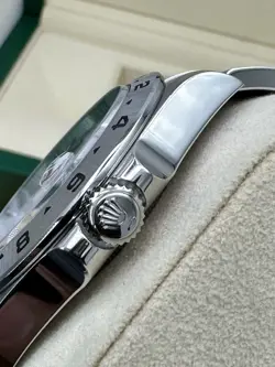 ♛ Rolex Explorer II 42mm 216570 White/Orange Steel GMT MINT SuperFullSet W/Extrs