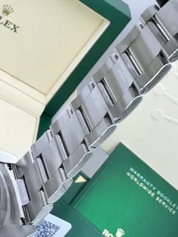 ♛ Rolex Explorer II 42mm 216570 White/Orange Steel GMT MINT SuperFullSet W/Extrs