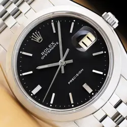 34MM BLACK WATCH