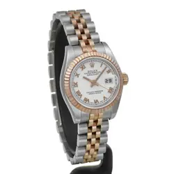 USED ROLEX Datejust 179171 White Case: 26mm×26mm Ladies Watch #101251