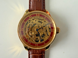 STUNNING GENTS ROLEX 1920'S MARRIAGE WATCH, FULLY SERVICED WITH EXPERT PAPERS.