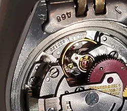 ROLEX OYSTER PERPETUAL DATEJUST 6917 WATCH 18k And Steel Italy Aftermarket Band