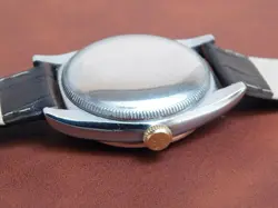 Rolex Bubbleback Ref 5015 Stainless Steel & Rose Gold 1930s