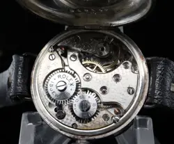 Antique Rolex London Silver W&D Wristwatch 29mm $1 NO RES