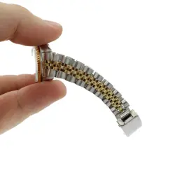 Ladies Rolex OP Datejust Two-Tone Watch Ref 6916 Champagne Dial 26mm #W153303-1