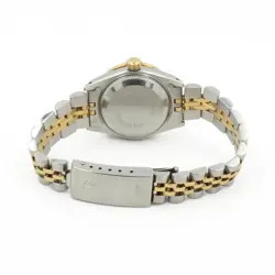 Ladies Rolex OP Datejust 69173 Black Jubilee Dial Diamond Bezel 26mm #W151263-1