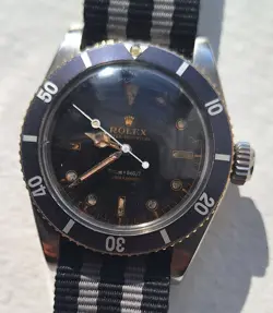 VINTAGE ROLEX  SUBMARINER 6538