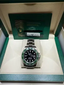 2024 BRAND NEW ROLEX 126610LV CERAMIC GREEN STARBUCKS COMPLETE SET WATCH 41 MK2
