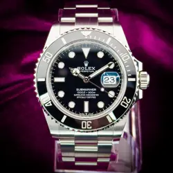 MINT ROLEX SUBMARINER DATE BLACK DIAL 41MM 126610LN W/ BOX & PAPERS