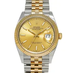 USED ROLEX DATEJUST 36 126233 CASE SIZE 36×36MM MEN'S WATCH #311114