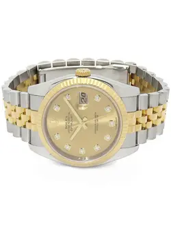 ROLEX DATE JUST 116233G F Men's Automatic #T049