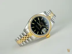 ROLEX LADIES DATEJUST 18CT GOLD AND STAINLESS STEEL WRIST WATCH