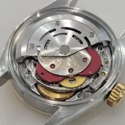 Rolex Lady Oyster Perpetual 67193 18k 25mm Gold SS Automatic 1980s Luxury RA457
