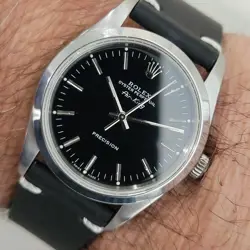 Mens Rolex Oyster Precision Ref 14000 Air King 35m Automatic 1990s RA492B