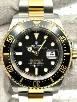 ROLEX SEADWELLER 43MM TWO TONE BRACELET 126603 BOX & PAPERS 2021