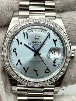 BAGUETTE BEZEL BLUE