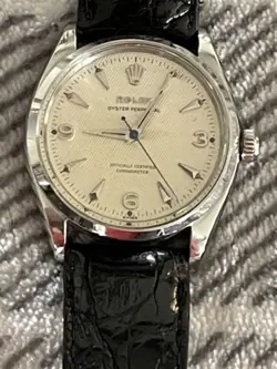 Rolex 6564 Oyster Certified Chronometer 1956, Explorer Dial, Cal 1030, Serviced