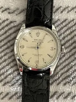 Rolex 6564 Oyster Certified Chronometer 1956, Explorer Dial, Cal 1030, Serviced
