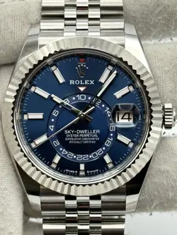 ROLEX SKYDWELLER BLUE