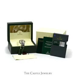 Rolex Oyster Perpetual Date 115200 with Silver Dial in Stainless Steel Oyster Br