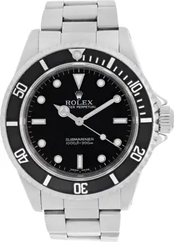 ROLEX SUBMARINER NO DATE IN STAINLESS STEEL