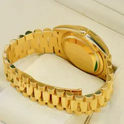 Rolex Day-Date 128238 White Roman Dial Yellow Gold President 36mm 2021