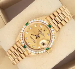 FACTORY DIAMOND DIAL/EMERALD