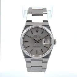 ROLEX OYSTERQUARTZ DATEJUST 36MM SILVER DIAL STAINLESS STEEL 17000
