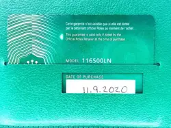 Rolex Stainless Steel Daytona Panda Watch  40MM 116500 W/ Box & Papers