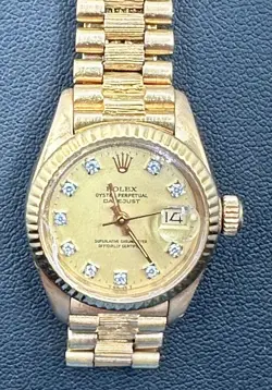 18K-ROLEX LADIES PRESIDENTIAL