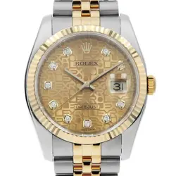 DIAMOND 116233G CHAMPAGNE