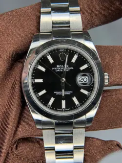 REF. 126300 BLACK