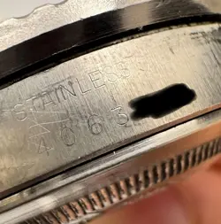 Rolex Seadweller (Double Red 4M Serial) 1665 Stainless Steel Watch Service Dial