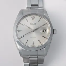 ROLEX OYSTERDATE 6694 VINTAGE HAND-WINDING STAINLESS STEEL CASE & BELT 1961