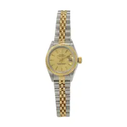 ROLEX DATEJUST 69173 CHAMPAGNE DIAL WATCH
