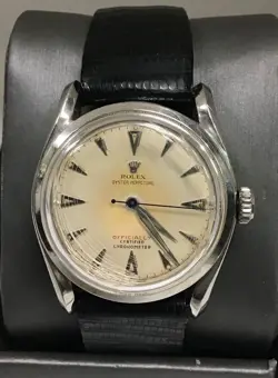 Rolex Bombay  Oyster Perpetual Authentic Vintage Watch 19551 Red Officially