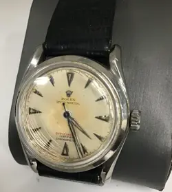 Rolex Bombay  Oyster Perpetual Authentic Vintage Watch 19551 Red Officially