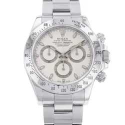 ROLEX COSMOGRAPH DAYTONA 116520 WHITE DIAL 40MM AUTOMATIC MEN’S WATCH