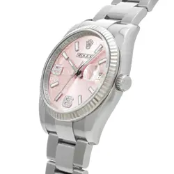 ROLEX 116234 Datejust Pink Wave/Diamond mens Wristwatch