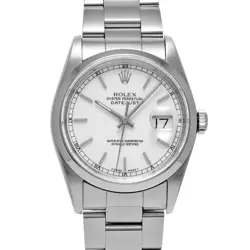 ROLEX 3/31  DATEJUST 16200 X NUMBER 1991 PRODUCTION WATCH WRISTWATCH R45_0317