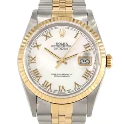 ROLEX  DATEJUST 16233NR SSXYG AUTOMATIC WINDING NUMBER R45_0317