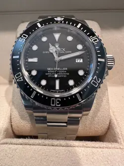 Rolex 116600 Sea Dweller SD4K SD4000 2017 B&Ps 40mm Excellent Condition