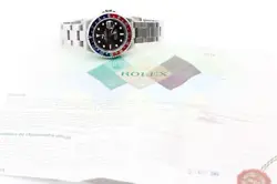 ROLEX WATCH GMT MASTER II 16710 STAINLESS STEEL