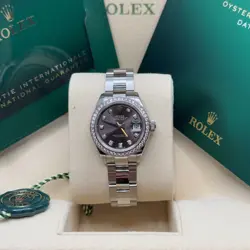 LADY-DATEJUST 28 RHODIUM
